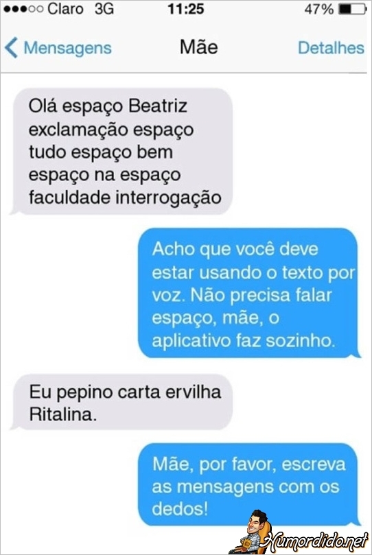 Grupo particular no WhatsApp - Humordido