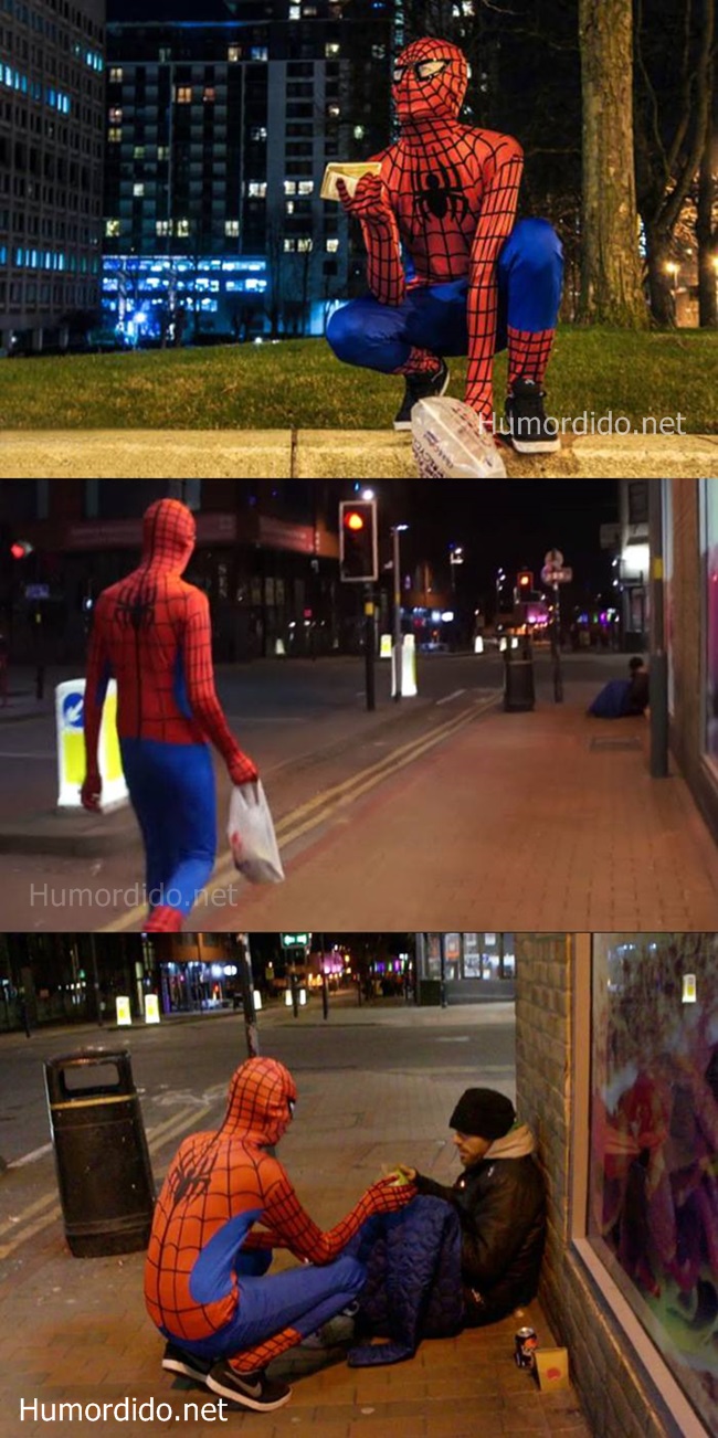 homem-se-veste-de-homem-aranha-para-entregar-comida-para-moradores-de-rua