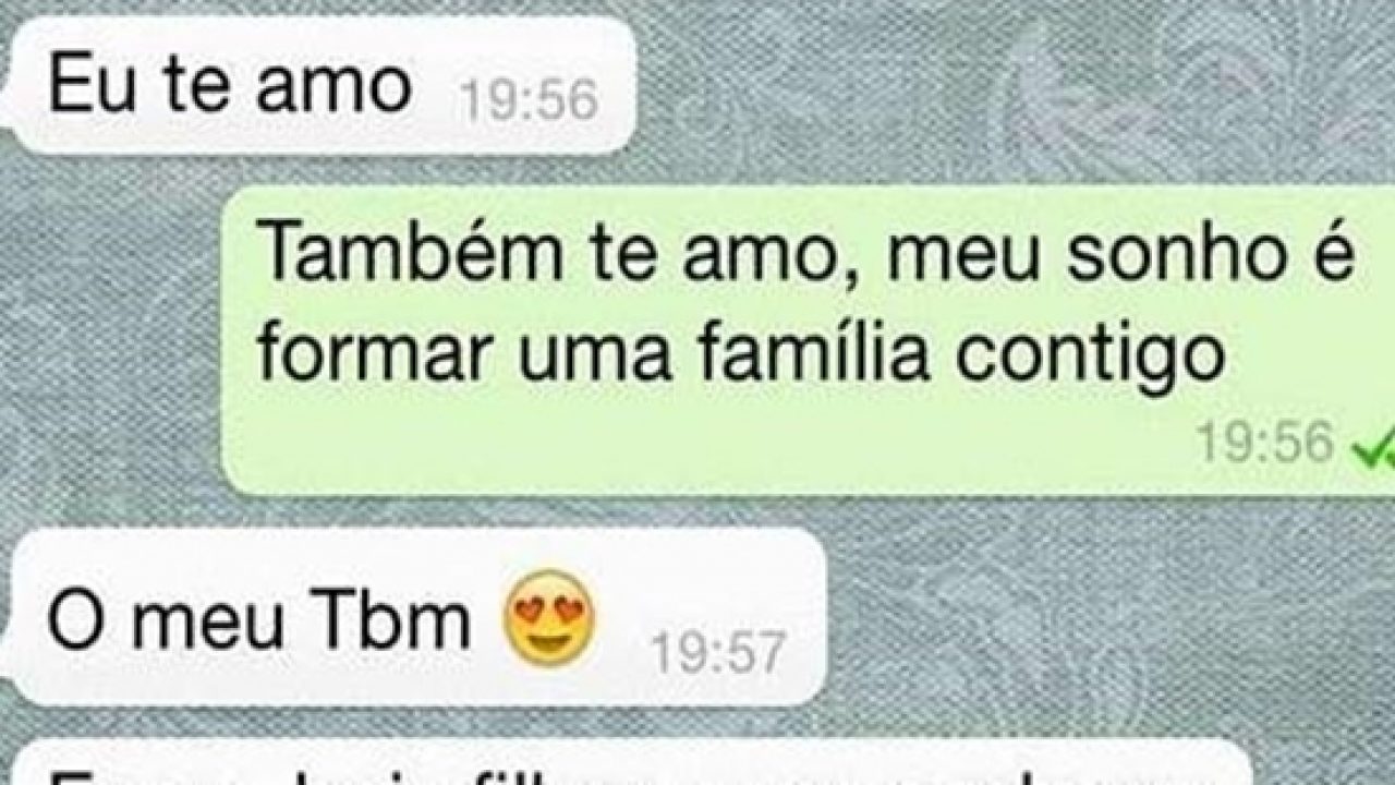 Meu Sonho E Formar Uma Familia Contigo Humordido