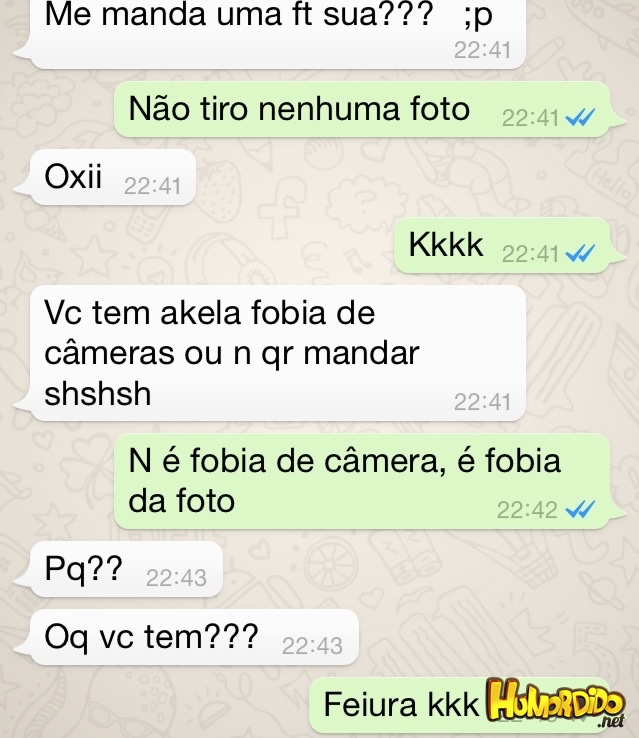 Manda mais foto sua - Humordido