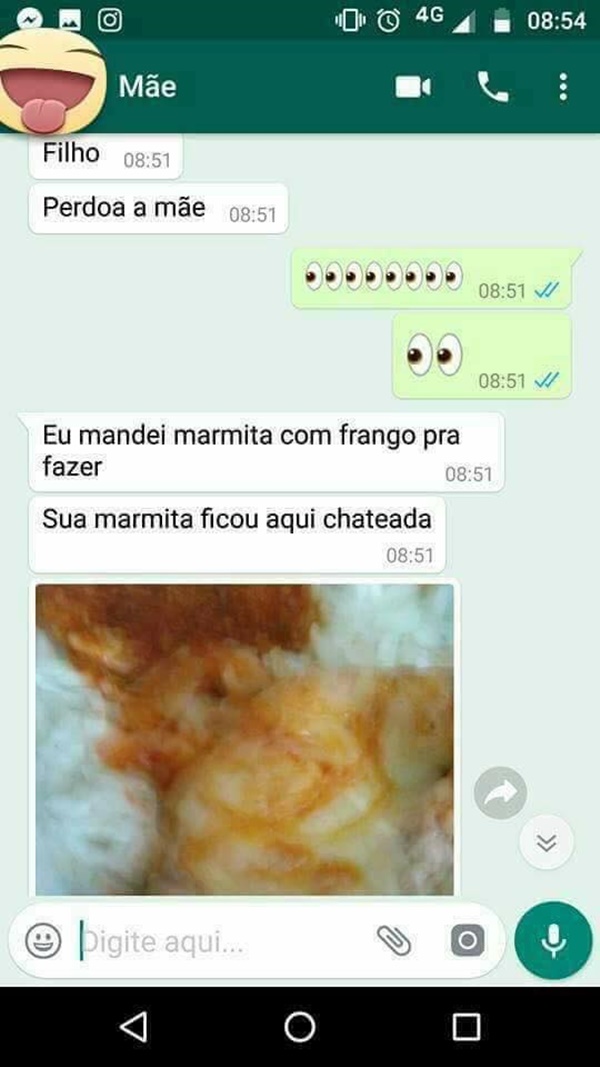 Manda mais foto sua - Humordido