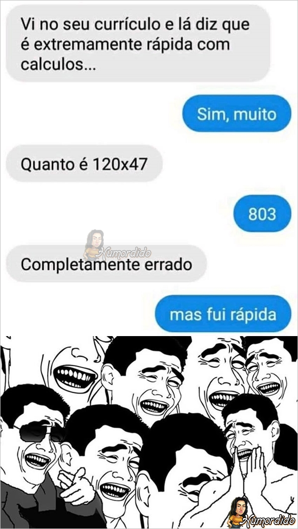 Uma pessoa extremamente rápida